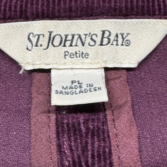 St. John’s Bay Corduroy Women’s Jacket - Size PL - Picture 6 of 6